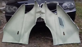 7 449 р. Переднее левое крыло (стеклопластик) Fiberplast Mercedes-Benz Sprinter W905 рестайлинг (2000-2006). Увеличить фотографию 5