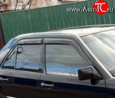 999 р. Комплект дефлекторов окон (ветровиков) 4 шт. (седан) Russtal Mercedes-Benz E-Class W124 седан дорестайлинг (1984-1993)