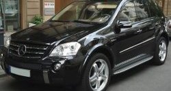 8 449 р. Накладки на колёсные арки CT Mercedes-Benz ML class W164 дорестайлинг (2005-2008) (Неокрашенные). Увеличить фотографию 3