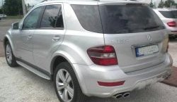 8 449 р. Накладки на колёсные арки CT Mercedes-Benz ML class W164 дорестайлинг (2005-2008) (Неокрашенные). Увеличить фотографию 14