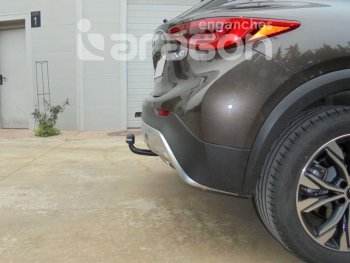 26 999 р. Фаркоп Aragon.(шар V) Mercedes-Benz GLA X156 дорестайлинг (2013-2017). Увеличить фотографию 4