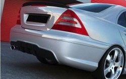 5 649 р. Лип спойлер AMG Style v2 Mercedes-Benz C-Class W203 дорестайлинг седан (2000-2004) (Неокрашенный). Увеличить фотографию 1