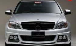 19 949 р. Передний бампер WALD Mercedes-Benz C-Class W204 дорестайлинг седан (2007-2011) (Неокрашенный). Увеличить фотографию 2