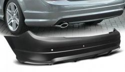 35 449 р. Задний бампер AMG Style Mercedes-Benz C-Class W204 рестайлинг седан (2011-2015) (Неокрашенный). Увеличить фотографию 1