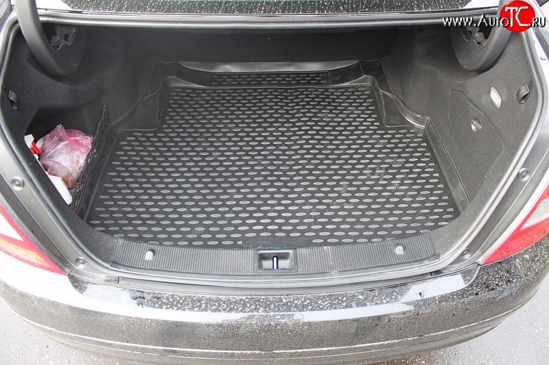 1 599 р. Коврик в багажник Element (полиуретан)  Mercedes-Benz C-Class  W204 (2007-2015)