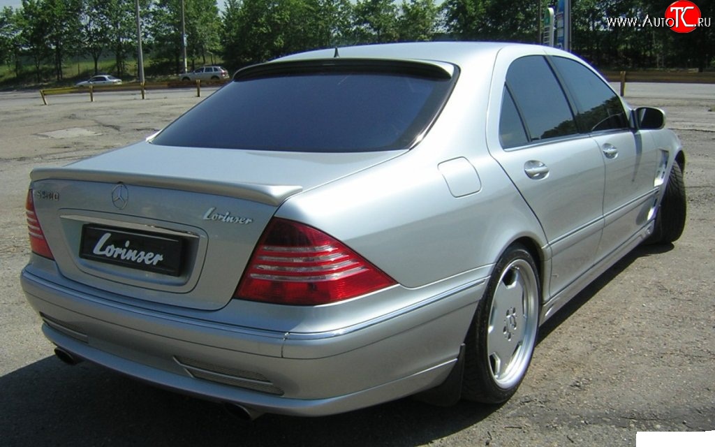 1 549 р. Козырёк на заднее лобовое стекло Lorinser  Mercedes-Benz E-Class  W211 (2002-2009)
