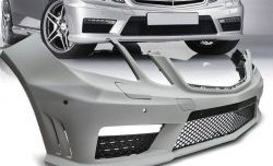 36 949 р. Передний бампер AMG Style Mercedes-Benz E-Class W212 дорестайлинг седан (2009-2012) (Неокрашенный). Увеличить фотографию 1