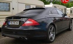 7 199 р. Козырёк на заднее стекло AMG Mercedes-Benz CLS class W219 (2004-2010) (Неокрашенный). Увеличить фотографию 2