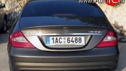 7 199 р. Лип спойлер AMG Mercedes-Benz CLS class W219 (2004-2010) (Неокрашенный). Увеличить фотографию 3