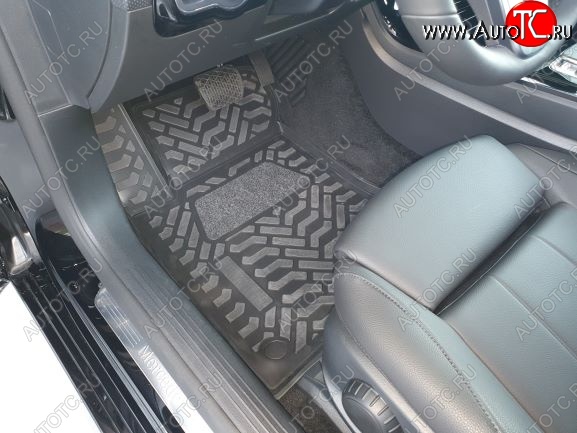 1 399 р. Коврики салона Aileron (3D с подпятником)  Mercedes-Benz B-Class  W247 (2018-2024)