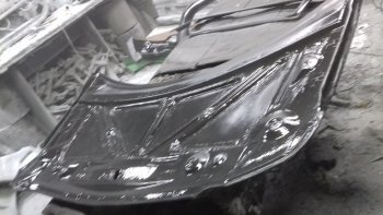 12 899 р. Капот стеклопластиковый Jaguar  Mercedes-Benz Vito  W639 (2003-2014). Увеличить фотографию 3