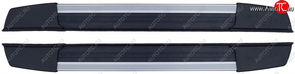 15 849 р. Алюминиевые порожки для ног Элеганс (короткая база)  Mercedes-Benz Vito  W639 (2003-2014)