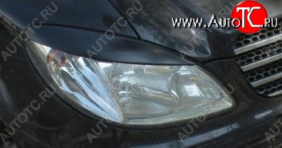 1 649 р. Реснички на фары CT Mercedes-Benz Vito W639 дорестайлинг (2003-2010) (Неокрашенные)
