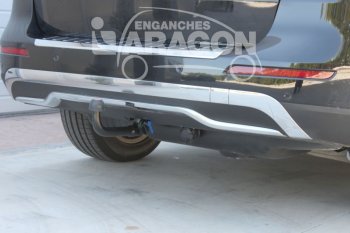 Фаркоп Aragon.(шар V) Mercedes-Benz GL class X166 дорестайлинг (2012-2016)