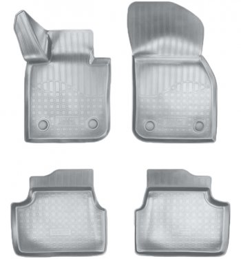 2 199 р. Коврики салонные Noplast (3D)  Mini Hatch  F55 (2014-2024) (Серые). Увеличить фотографию 1