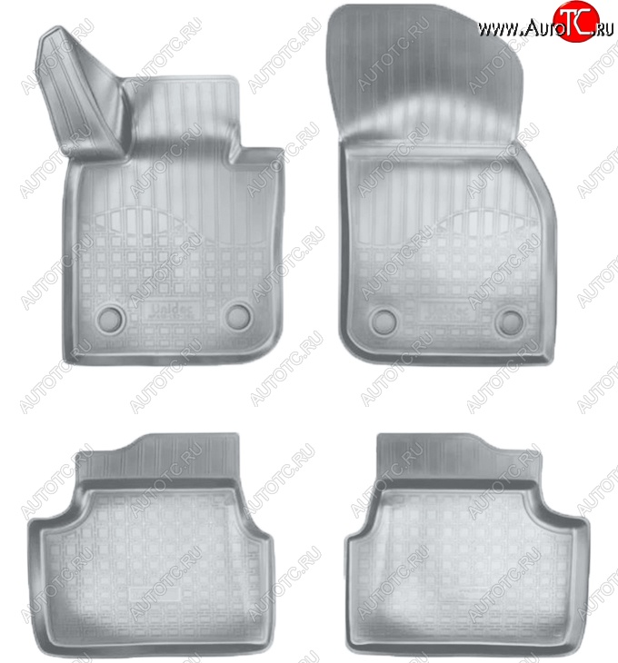 2 199 р. Коврики салонные Noplast (3D)  Mini Hatch  F55 (2014-2024) (Серые)