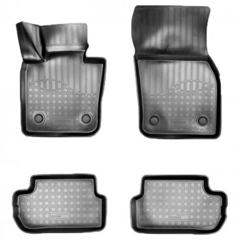 1 699 р. Коврики салонные Noplast (3D)  Mini Hatch  F56 (2013-2024) (Черные). Увеличить фотографию 1