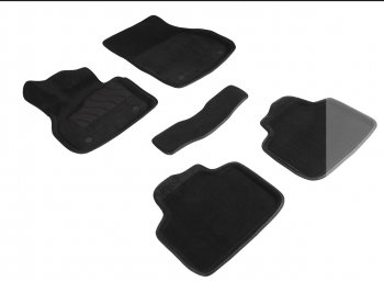 4 599 р. Коврики в салон SEINTEX 3D ВОРС (черный, комплект) Mini Countryman 2 (2017-2024) (Цвет: черный). Увеличить фотографию 1