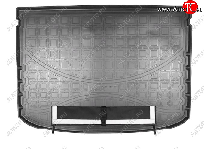 2 579 р. Коврик багажника Norplast  Mitsubishi Eclipse Cross  GK (2017-2024) (Черный, с погрузочным ковриком (фартуком))