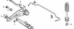 1 069 р. Полиуретановый сайлентблок нижнего поперечного рычага задней подвески Точка Опоры Mitsubishi Lancer 9 1-ый рестайлинг универсал (2003-2005). Увеличить фотографию 2