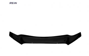 Дефлектор капота REIN (ЕВРО крепеж) без логотипа Mitsubishi ASX дорестайлинг (2010-2012)