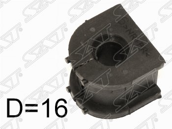 132 р. Резиновая втулка заднего стабилизатора (D=16) SAT Mitsubishi ASX дорестайлинг (2010-2012). Увеличить фотографию 1