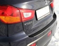 1 389 р. Накладка RA на задний бампер Mitsubishi ASX дорестайлинг (2010-2012). Увеличить фотографию 2