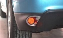 2 399 р. Накладки на задние отражатели СТ Mitsubishi ASX дорестайлинг (2010-2012). Увеличить фотографию 1