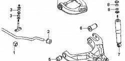 103 р. Полиуретановая втулка амортизатора передней подвески (верхнего крепления) Точка Опоры (10 мм, 4 шт.)  Mitsubishi Challenger  K9-W - Pajero Sport  1 PA. Увеличить фотографию 2