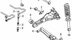 199 р. Полиуретановая втулка стабилизатора задней подвески Точка Опоры Mitsubishi Lancer 8 дорестайлинг седан (1995-1997). Увеличить фотографию 2