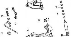 161 р. Полиуретановая втулка амортизатора передней подвески (верхнего крепления) Точка Опоры Mitsubishi Delica 4 дорестайлинг (1994-1997). Увеличить фотографию 2
