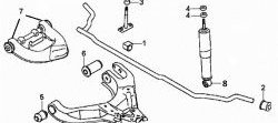 719 р. Полиуретановая втулка амортизатора передней подвески (нижняя) Точка Опоры Mitsubishi Pajero 2 V30/V40 5 дв. дорестайлинг (1991-1997). Увеличить фотографию 2
