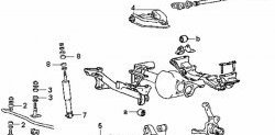 1 139 р. Полиуретановый сайлентблок амортизатора передней подвески (нижний) Точка Опоры Mitsubishi Delica 4 дорестайлинг (1994-1997). Увеличить фотографию 2