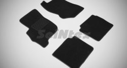 2 599 р. Износостойкие коврики в салон SeiNtex Premium LUX 4 шт. (ворсовые)  Mitsubishi Galant (2004-2012). Увеличить фотографию 1