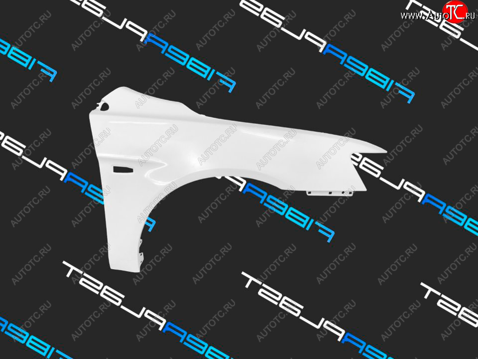 10 949 р. Переднее правое крыло (стеклопластик) Fiberplast  Mitsubishi Galant Fortis ( CX,  CY) (2007-2015)