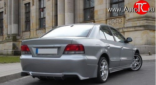 8 899 р. Задний бампер Auto-R berg  Mitsubishi Galant  8 (1996-1998)