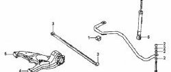 369 р. Полиуретановая втулка стабилизатора задней подвески Точка Опоры  Mitsubishi Grandis (2003-2009). Увеличить фотографию 2