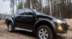 11 199 р. Пластиковый шноркель RA Mitsubishi L200 5 KK,KL рестайлинг (2018-2022). Увеличить фотографию 2