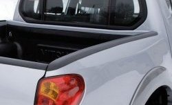 3 099 р. Накладки на борта кузова автомобиля RA  Mitsubishi L200 ( 4,  5 KK,KL) (2006-2022) (Боковые борта). Увеличить фотографию 1