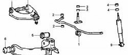 1 199 р. Полиуретановый сайлентблок нижнего рычага передней подвески (задний) Точка Опоры Mitsubishi L200 3 K6T-K7T дорестайлинг (1996-2005). Увеличить фотографию 2