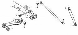 849 р. Полиуретановый сайлентблок верхнего продольного рычага задней подвески Точка Опоры  Mitsubishi Lancer  8 (1995-1997). Увеличить фотографию 2
