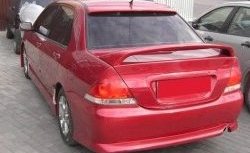 4 599 р. Козырёк на заднее стекло CT Mitsubishi Lancer 9 2-ой рестайлинг седан (2005-2009) (Неокрашенный). Увеличить фотографию 1