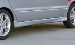 3 699 р. Пороги накладки Сток 2л  Mitsubishi Lancer  9 (2003-2009) (Неокрашенные). Увеличить фотографию 2