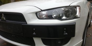 Подиум гос. номера для установки сбоку Audi A8 (D4) 3-е поколение дорестайлинг, седан (2009-2013) EVO универсальный. (Гладкая поверхность)Цена: 959 р.. Увеличить фотографию 11
