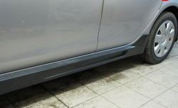 7 899 р. Пороги накладки RPM Mitsubishi Lancer 10 седан рестайлинг (2011-2017) (Неокрашенные). Увеличить фотографию 1