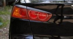 Реснички на фонари RA Mitsubishi (Митсубиси) Lancer (Лансер)  10 (2011-2017) 10 седан рестайлинг