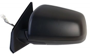 2 999 р. Боковое левое зеркало заднего вида SAT (обогрев, 5 контактов)  Mitsubishi Lancer  10 (2007-2017) (Неокрашенное). Увеличить фотографию 1