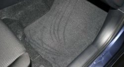 4 289 р. Коврик в салони Element 5 шт. (текстиль) (седан) Mitsubishi Lancer 10 седан дорестайлинг (2007-2010) (Черные). Увеличить фотографию 4