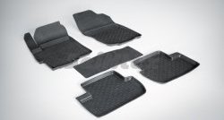 2 679 р. Износостойкие коврики в салон с высоким бортом SeiNtex Premium 4 шт. (резина) Mitsubishi Lancer 10 хэтчбек 5 дв рестайлинг (2011-2017). Увеличить фотографию 1