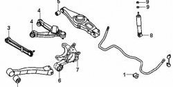 1 289 р. Полиуретановый сайлентблок ступицы задней подвески Точка Опоры  Mitsubishi Montero  V90 - Pajero ( 3 V70,  4 V90,  4 V80). Увеличить фотографию 2
